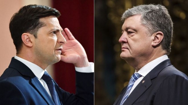 Цирк на стадионе: Порошенко принял вызов Зеленского