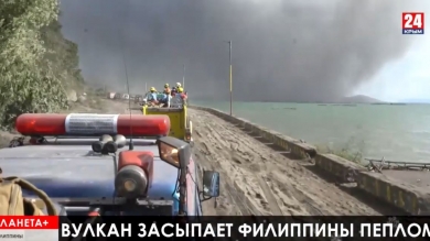 Планета+. Последствия шторма в Британии, Филиппины в вулканическом пепле, смертельные оползни в Кашмире