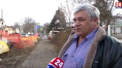 Котлован на улице Титова закроют асфальтобетоном в течение месяца