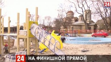 Завершается реконструкция сквера 