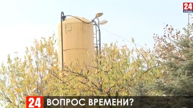 Под Симферополем в жилом массиве Живописное возникли проблемы с подачей воды