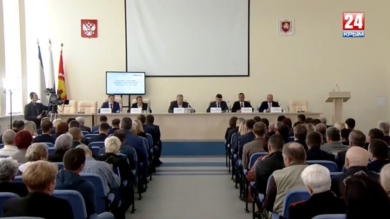 Выездное совещание под руководством Главы Республики Крым по проблемным вопросам Г. Судак