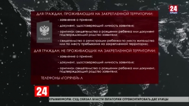 В Симферополе  начали приём заявлений на поступление в первый класс