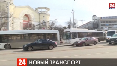 На улицы Симферополя вышли 26 новых автобусов