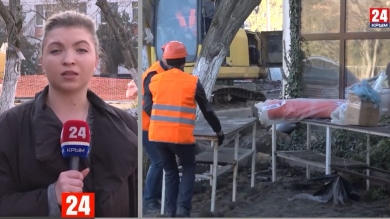 В Симферополе на улице Декабристов сносят 