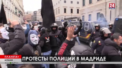 Планета+. Новые протесты в Чили, забастовка полицейских в Испании, российско-турецкие патрули в Сирии