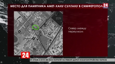 В Симферополе выбирают место для памятника дважды Герою Советского Союза Амет-Хану Султану