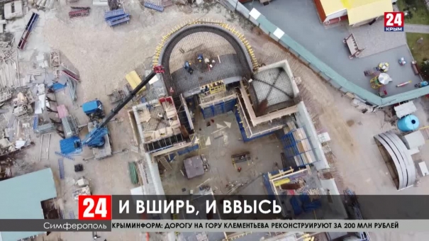 В Симферополе строят церковь святой Великомученицы Екатерины