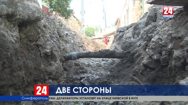 На улице Краснознамённой приступили к замене центрального водопровода и укладке асфальта