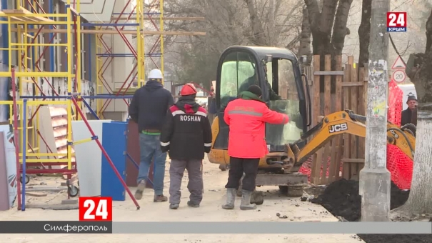 Реконструкция главного спортивного комплекса Симферополя близится к концу