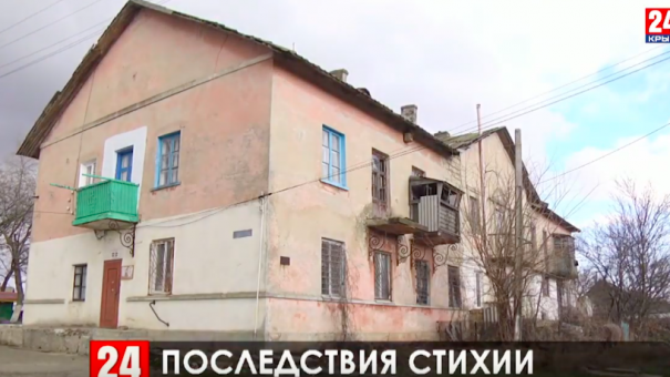 Шквалистый ветер на востоке Крыма стал причиной серьёзных разрушений