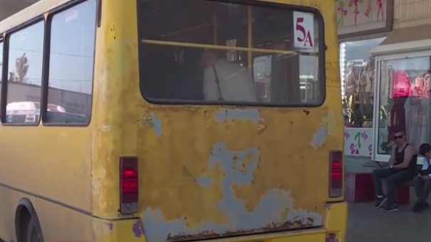 Большинство маршруток частных автоперевозчиков в Керчи в неудовлетворительном состоянии