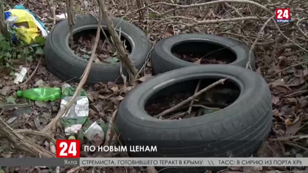 В Ялте новый тариф на вывоз мусора