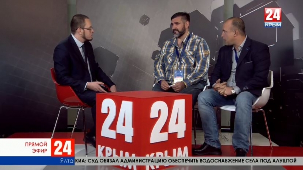 Дружба вне санкций. Прямое включение политического обозревателя телеканала «Крым 24» Дмитрия Михайлова с Борисом Анзовым и Атанасом Стефановым