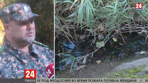 В Керчи остановили сброс неочищенных сточных вод в реку Мелек - Чесме