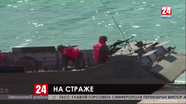 Под Керчью проходят масштабные бригадные тактические учения