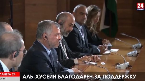 Коротко о разном: Путин и король Иордании, приземление 