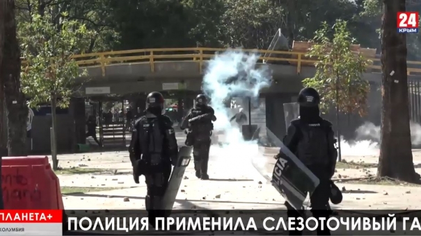 Планета+. Бунт колумбийских студентов, забастовка в Лионе, спортсмены в инвалидных колясках