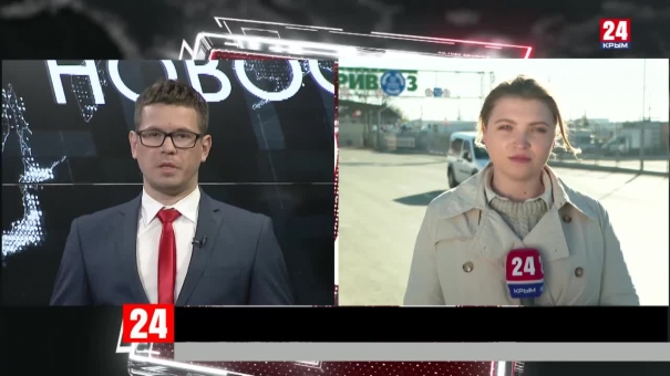 В Симферополе потушили огонь на рынке 