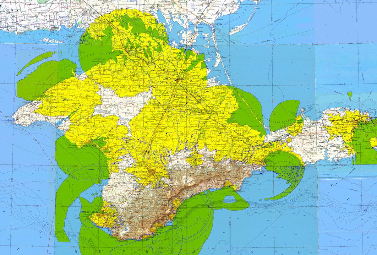 Охват территории Республики Крым телевизионным вещанием телеканалами «Первый крымский» и «Крым 24» в формате DVB-T2